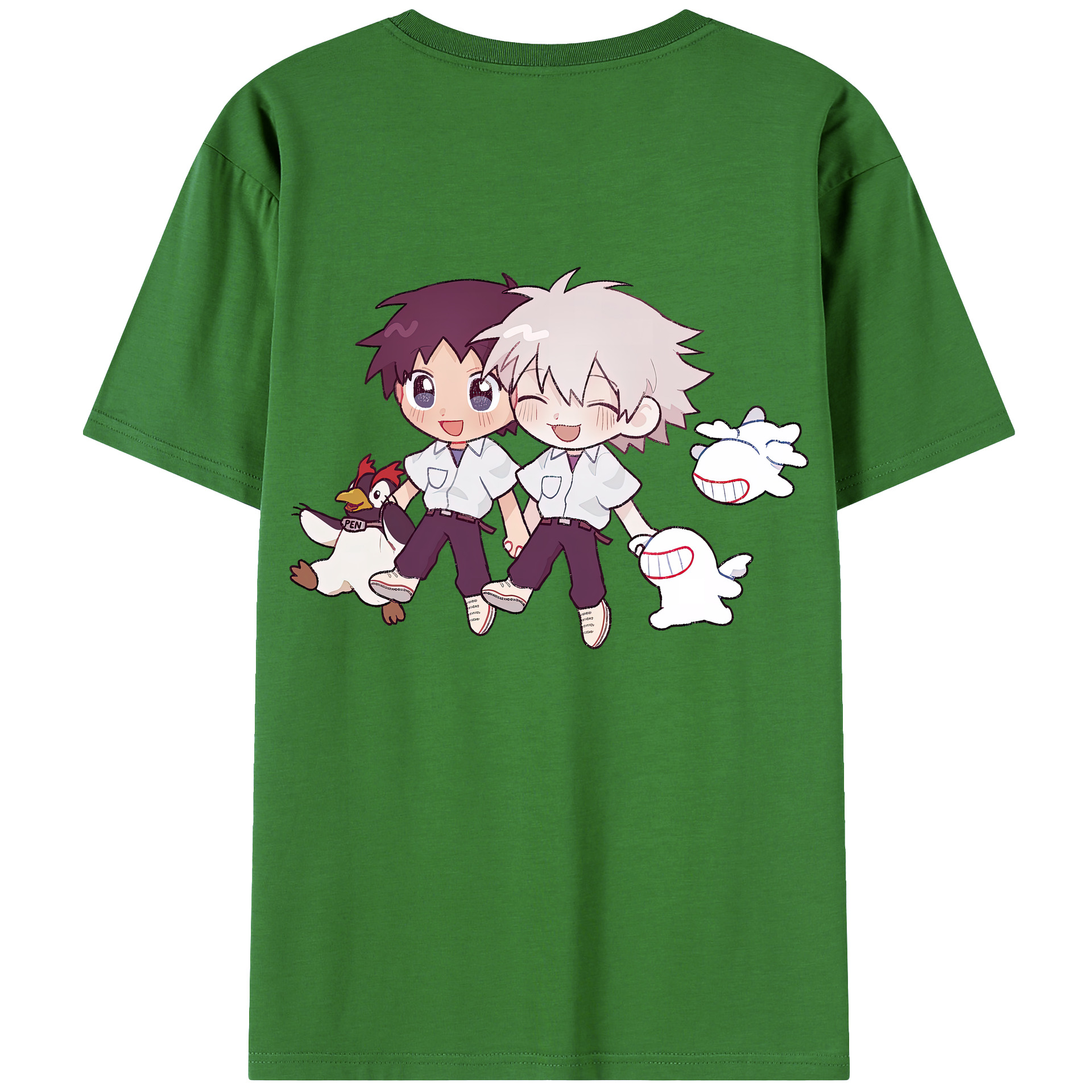 （画像用） EVA 新世紀エヴァンゲリオン レディース半袖Tシャツ(バックプリント)